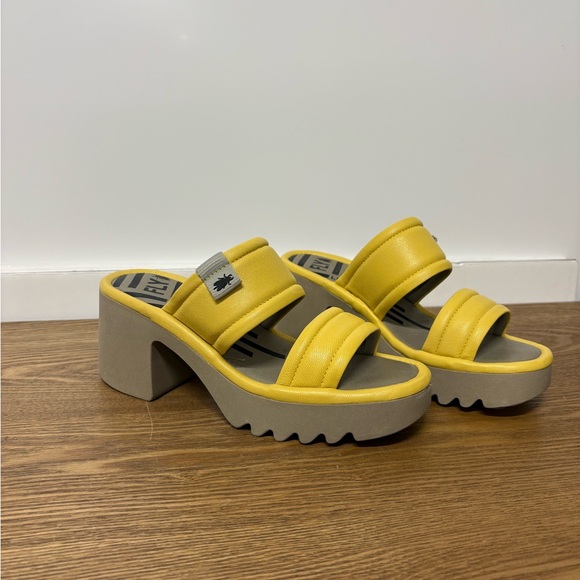 Fly London Shoes - Fly London | Leather Slip On Sandals 👡